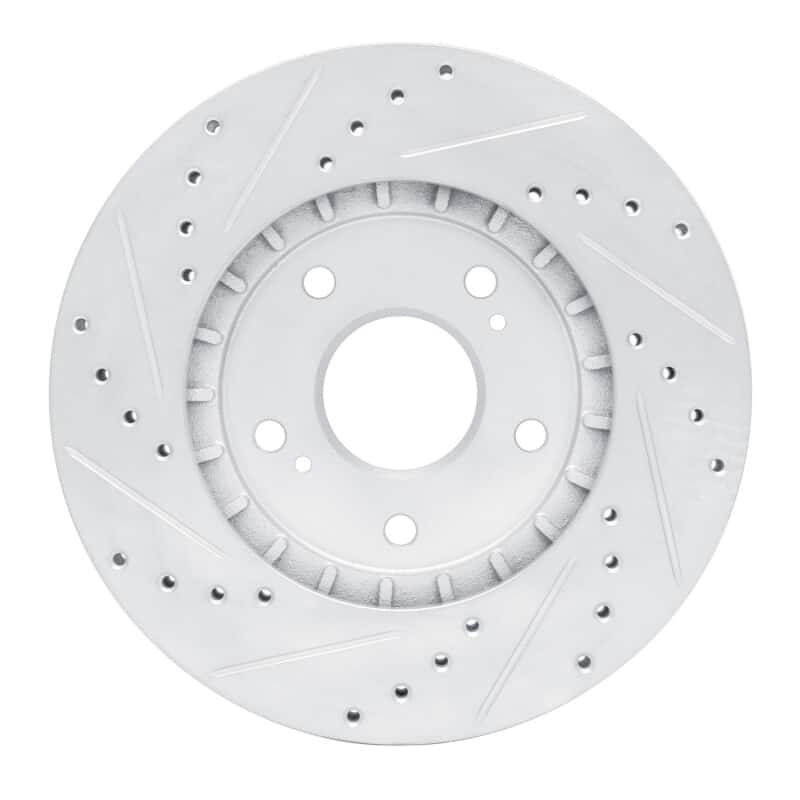 R1 Concepts — R1 91-96 Acura NSX Rear Right Drilled & Slotted Silver Brake Rotor
R1 Brake Rotor Drill - view 5