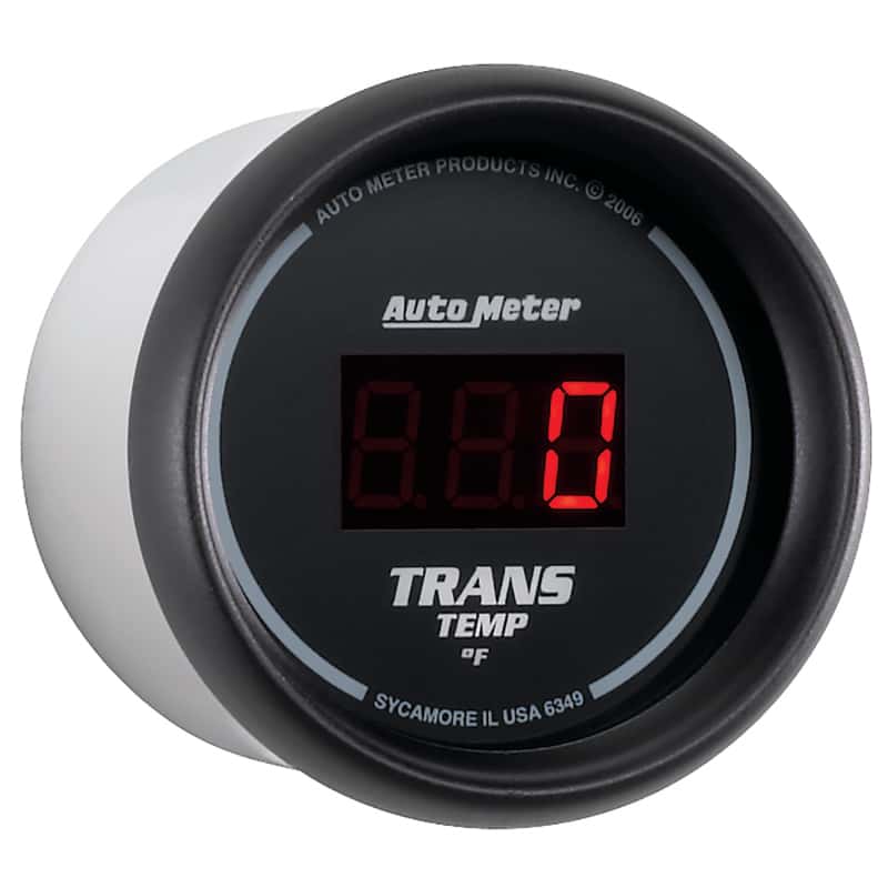 AutoMeter — Autometer Z Series 52mm Black Digital 0-300 Deg F Transmission Temperature Gauge
2-1/16" TRANS TEMP, - view 4