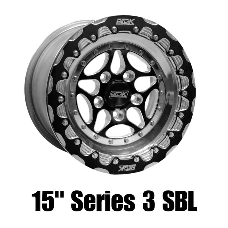 Belak Wheels — Belak 15x11 GTR Rear Wheel (OEM Small Brake Kit Req) / 5x114.3 BP / Series 4 Wheel- Single Beadlock - view 1