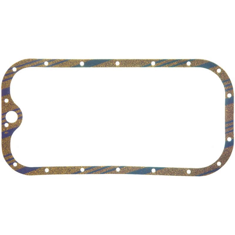 Fel-Pro — Fel-Pro Geo Metro OS 30683 C Engine Oil Pan Gasket Set Blue Stripe cork-rubber - view 1