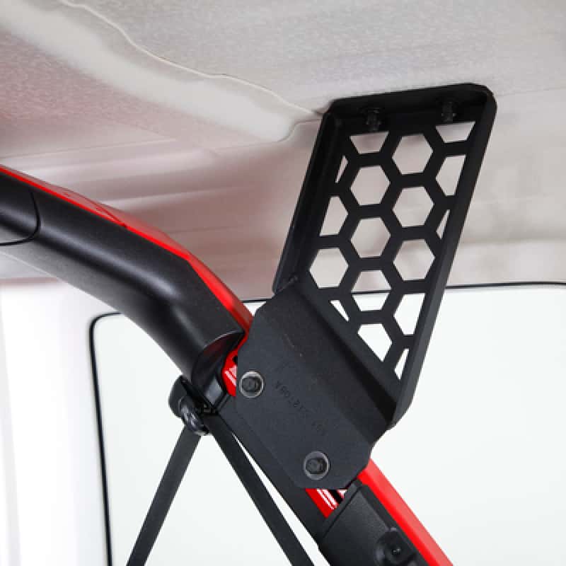 Go Rhino — Go Rhino 19-22 Jeep Wrangler JLU SRM Roll Bar Mount Kit - Tex. Blk
SRM Mount Kit - view 7