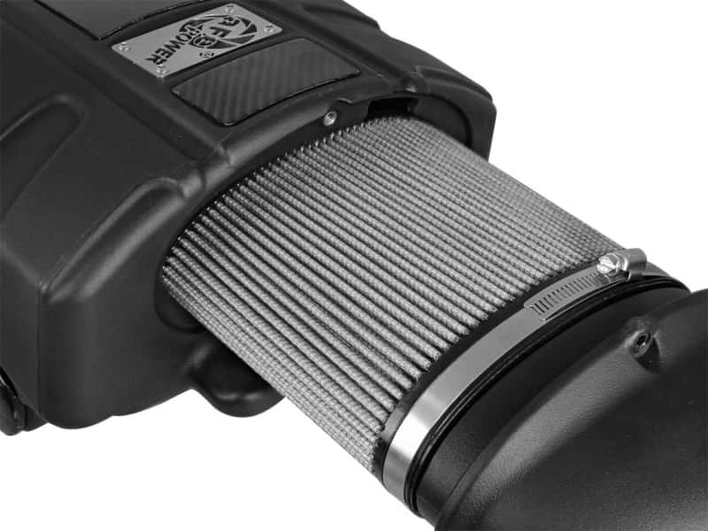 aFe — aFe MagnumFORCE Intake Stage-2 Si Pro DRY S 11-16 BMW 535i (F10) L6 3.0L (t) N55
Magnum FORCE Intake - view 3