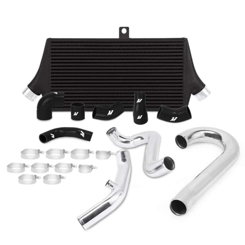 Mishimoto — Mishimoto 01-07 Mitsubishi Lancer Evolution 7/8/9 Race Intercooler Kit - Black - view 1