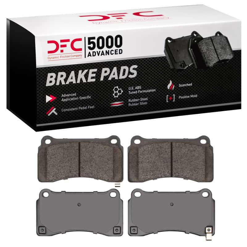 DFC — DFC 09-24 Nissan GT-R Rear 5000 Advanced Low Metallic Brake Pads
DFC Brake Pad Set - view 1