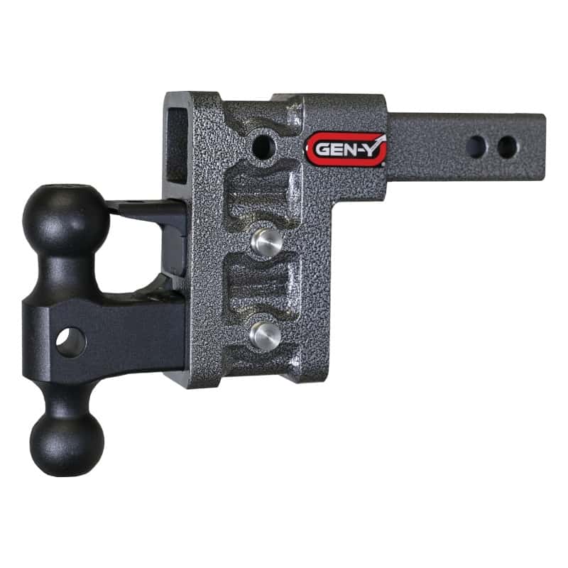 GEN-Y Hitch — Gen-Y Mega Duty 2in Shank 5in Drop 2K TW 16K Hitch w/GH-051 Dual-Ball/GH-032 Pintle Lock
Drop Hitch - view 3