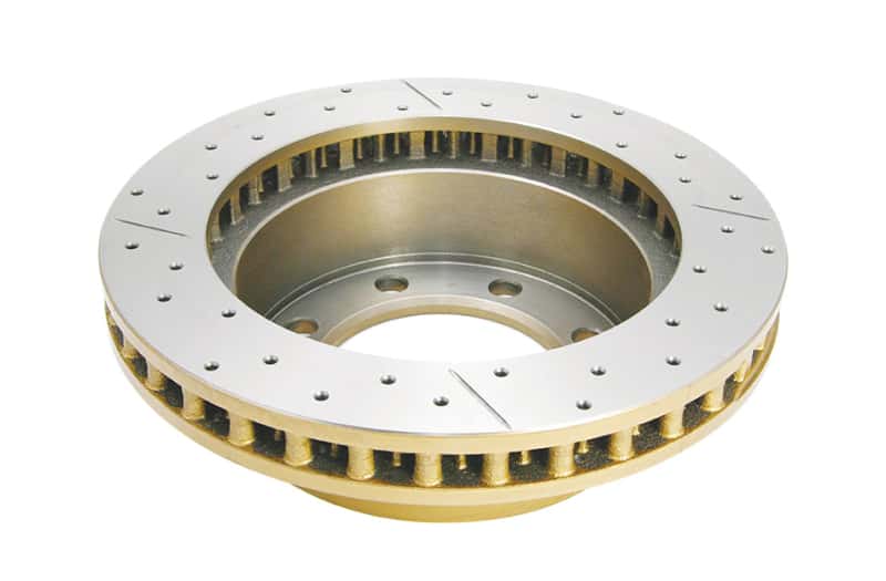 DBA — DBA 99-04 Ford F-250 Super Duty (w/Rear Rotor) 4WD Front Street Drilled & Slotted Rotor
X Street Series
Brake Rotor - view 2