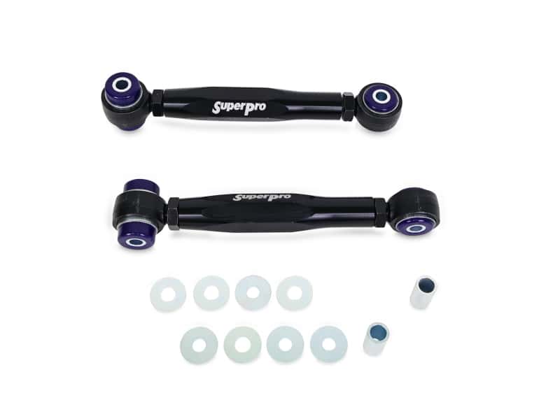 Superpro — SuperPro 06-25 Volkswagen Golf GTI Lower Rear HD Adjustable Toe Arm Set - view 1