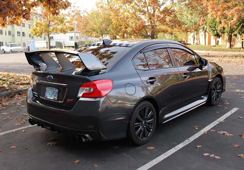 Perrin Performance — PERRIN 15-21 Subaru STI Wing Stabilizer - Black - view 4