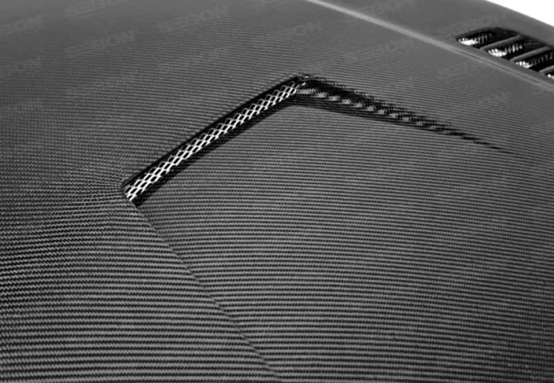 Seibon — Seibon 12-14 BMW F30 / F32 VR-Style Carbon Fiber Hood - view 4