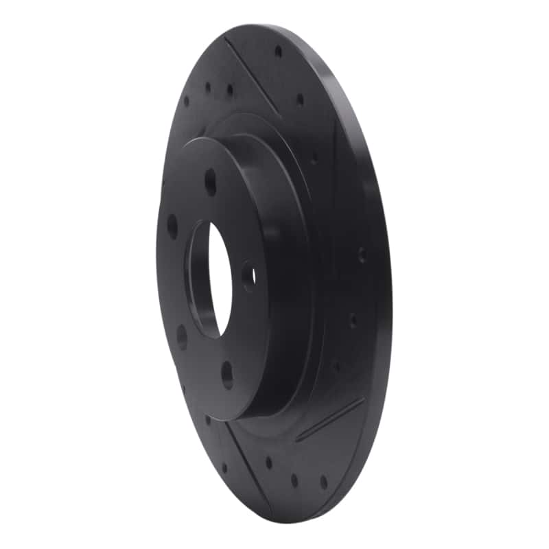 R1 Concepts — R1 98-05 Buick Park Avenue Rear Right Drilled & Slotted Black Brake Rotor
R1 Brake Rotor Drill - view 2