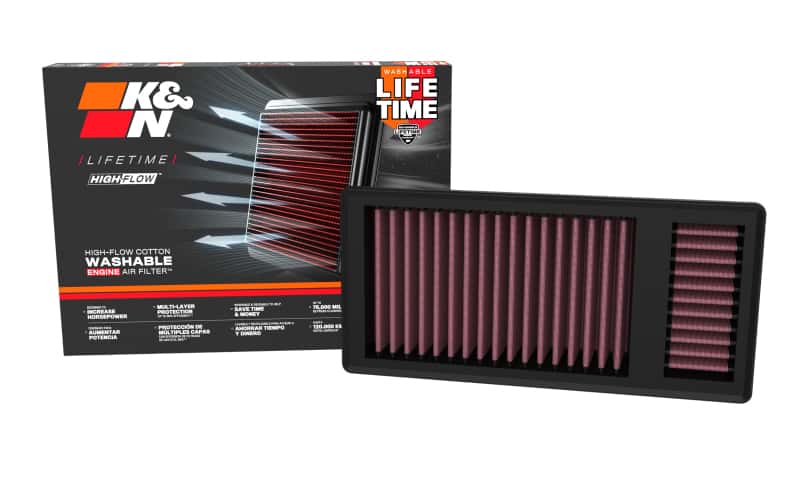 K&N Engineering — K&N Replacement Panel Air Filter for 11-15 Ford F-250/F-350/F-450/F-550 Super Duty 6.7L V8 Diesel
Replacement Air Filt
Air Filter - view 12