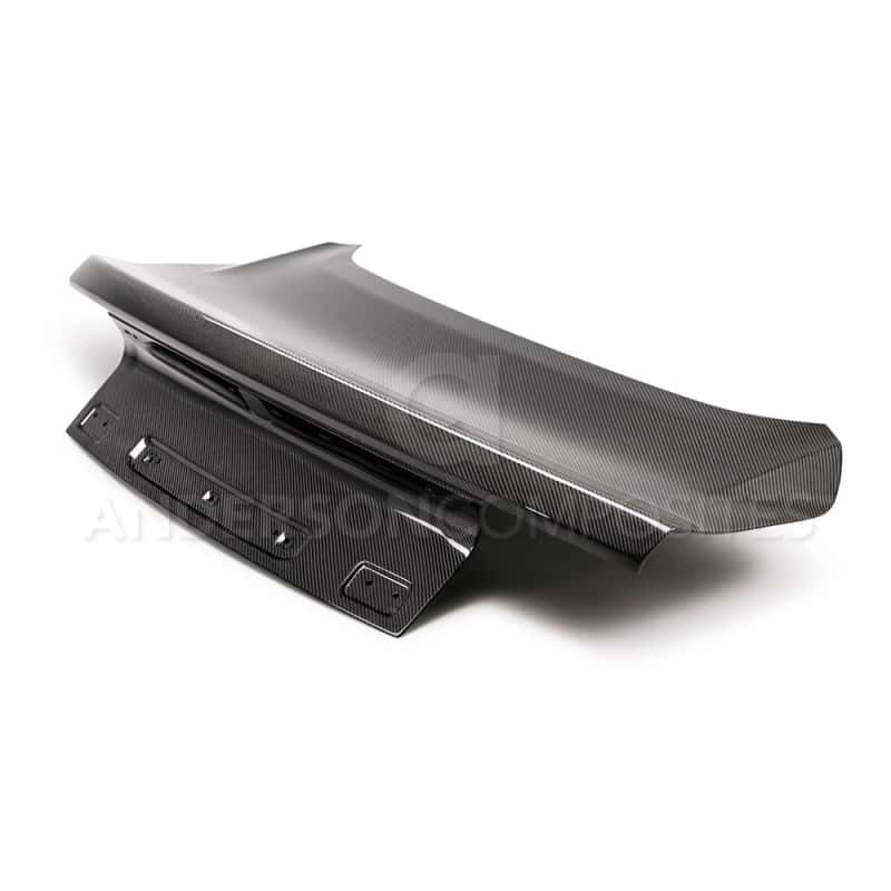 Anderson Composites — Anderson Composites 15-18 Ford Mustang Type-OE Double Sided Carbon Fiber Decklid - view 1