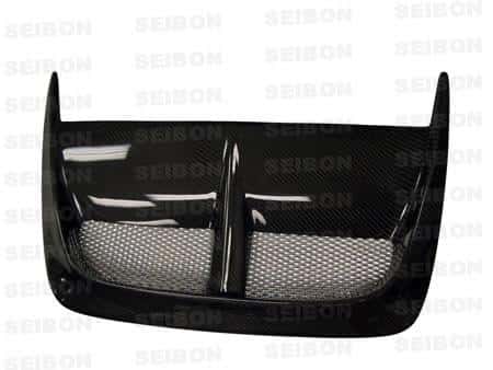 Seibon — Seibon 02-03 Subaru WRX STi Carbon Fiber Hood Scoop - Only Fits OEM Hoods (Not Seibon Hoods) - view 7