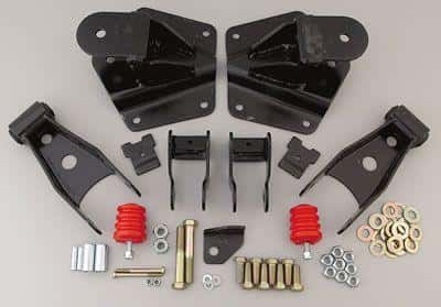 Belltech — Belltech SHACKLE AND HANGER KIT 95-99 Tahoe/Yukon 4 door 4inch
SHACKLE & HANGER KIT - view 3