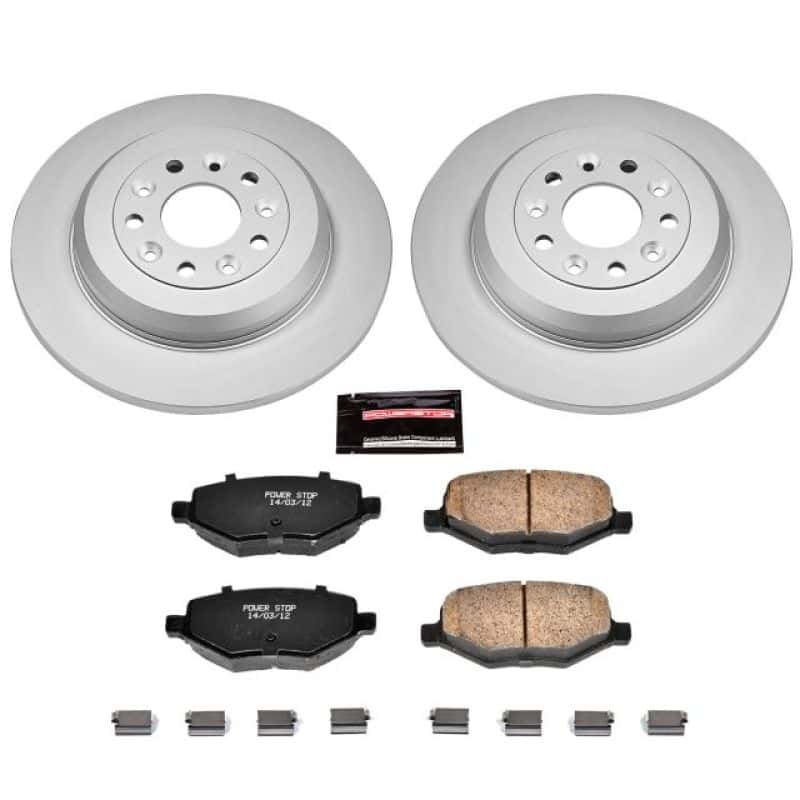 PowerStop — Power Stop 11-15 Ford Edge Rear Z17 Evolution Geomet Coated Brake Kit - view 1