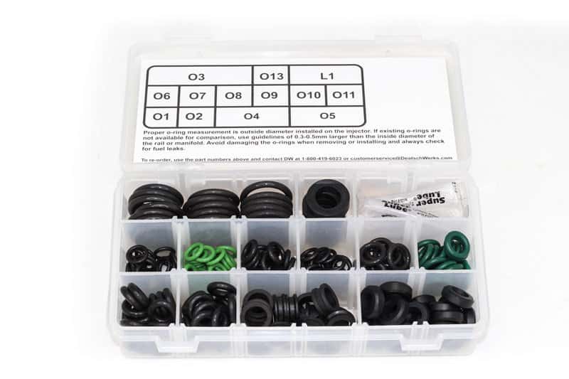 DeatschWerks — DeatschWerks Sport Compact / Euro Injector O-Ring Kit (230 Pieces)
O Ring Kit - view 5