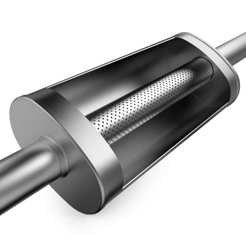 Magnaflow — MagnaFlow Muffler Mag SS 14X5X8 2.5X2.5 C/C
Straight Through - view 14