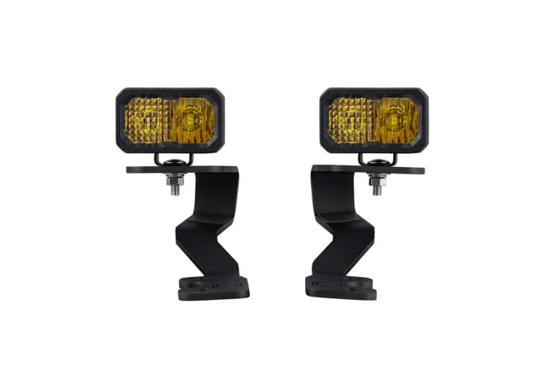 Diode Dynamics — Diode Dynamics 2022 Toyota Tundra C2 Pro Stage Series Ditch Light Kit- Yellow Combo - view 1