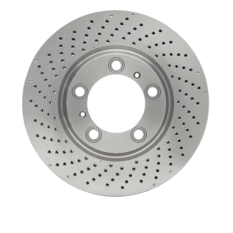 DFC — DFC 99-23 Porsche 718 Cayman Left Front Drilled Brake Rotor
DFC Brake Rotor - view 1