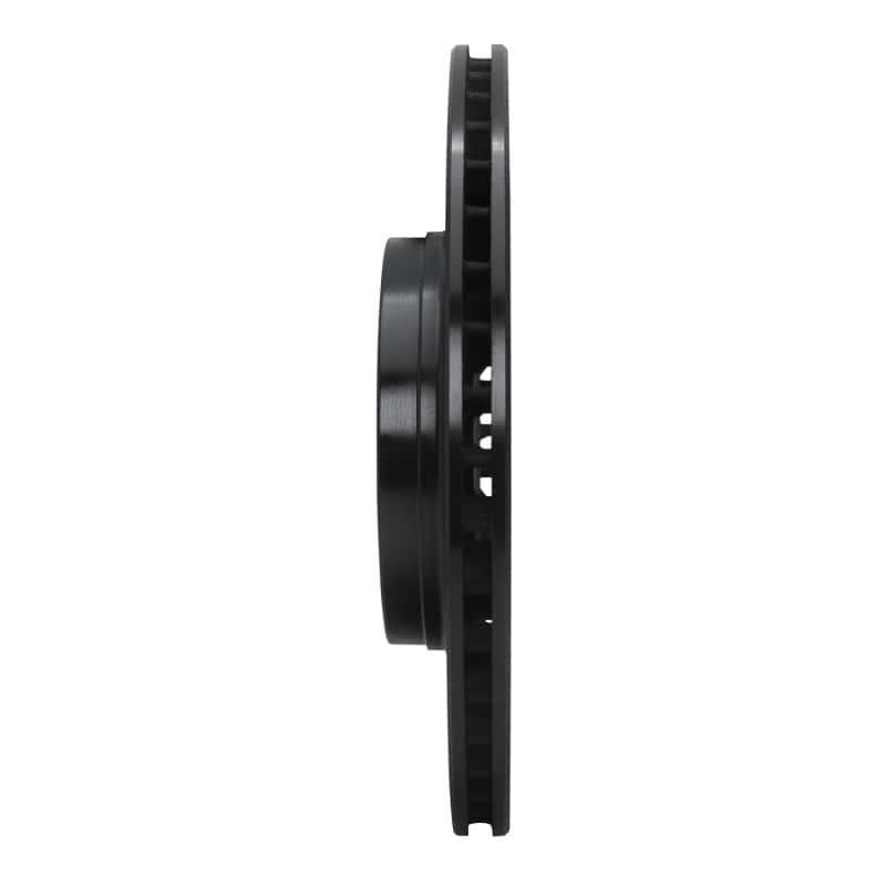 R1 Concepts — R1 93-95 Mazda RX-7 Rear Left Drilled & Slotted Black Brake Rotor
R1 Brake Rotor Drill - view 3