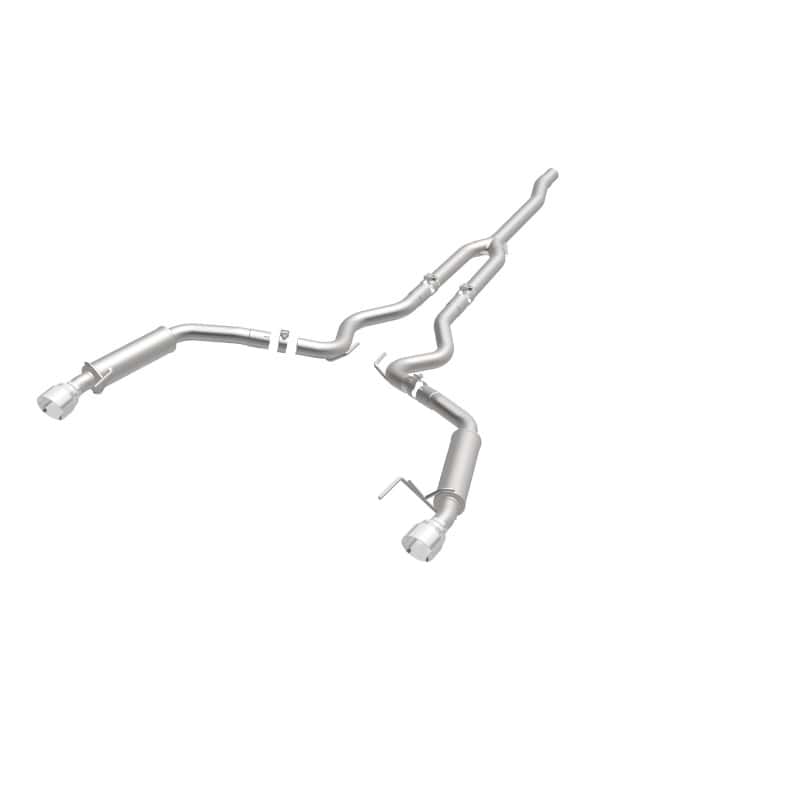 Magnaflow — MagnaFlow Cat-Back 15-16 Ford Mustang 2.3L L4 Competition SS 3in Dual Split Rear 4.5in Black Tips
Cat-Back - view 24