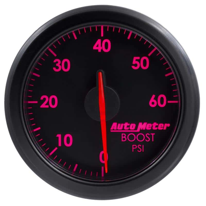 AutoMeter — Autometer Airdrive 2-1/6in Boost Gauge 0-60 PSI - Black
GA 2" BST AIRDRIV BK - view 7