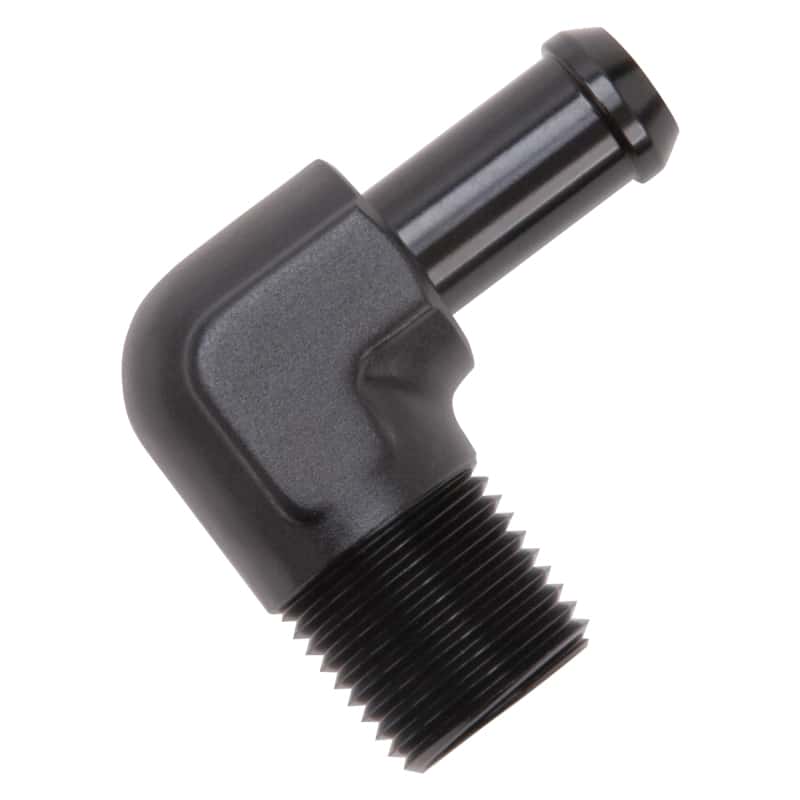 Edelbrock — Edelbrock Hose End 90-Deg 1/2In NPT to 1/2In Barb Black Anodize
KIT PARTS - view 4