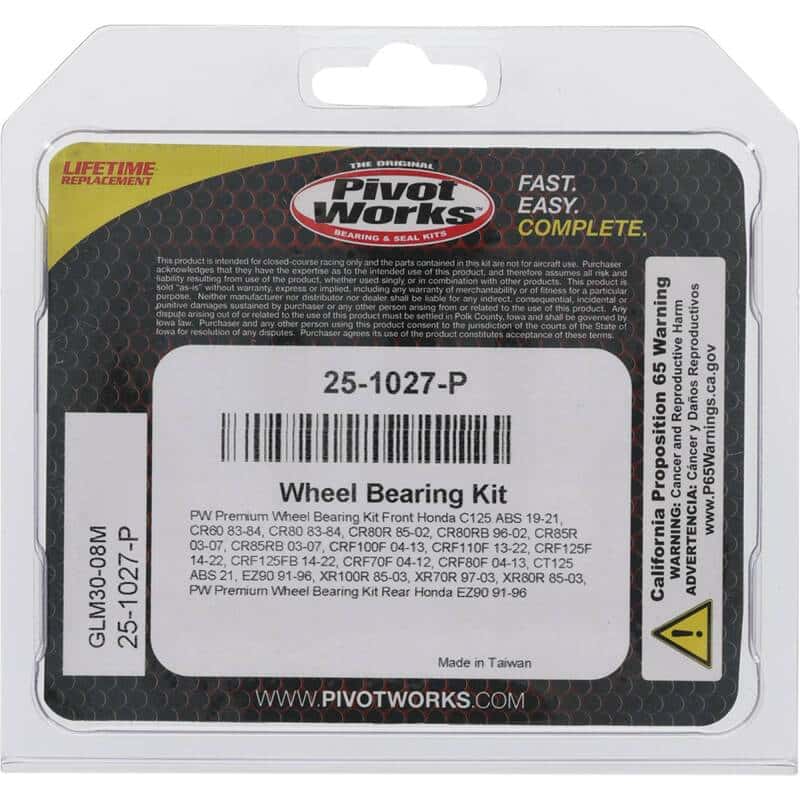 Pivot Works — Pivot Works Premium Wheel Bearing - view 4