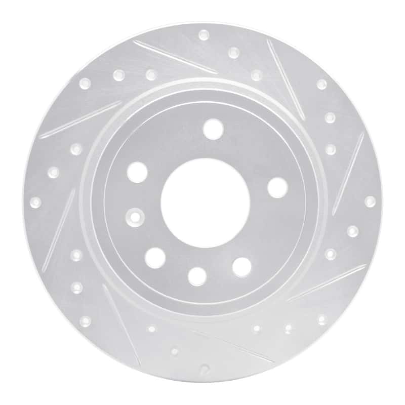 R1 Concepts — R1 99-10 Saab 9-5 Rear Right Drilled & Slotted Silver Brake Rotor
R1 Brake Rotor Drill - view 1