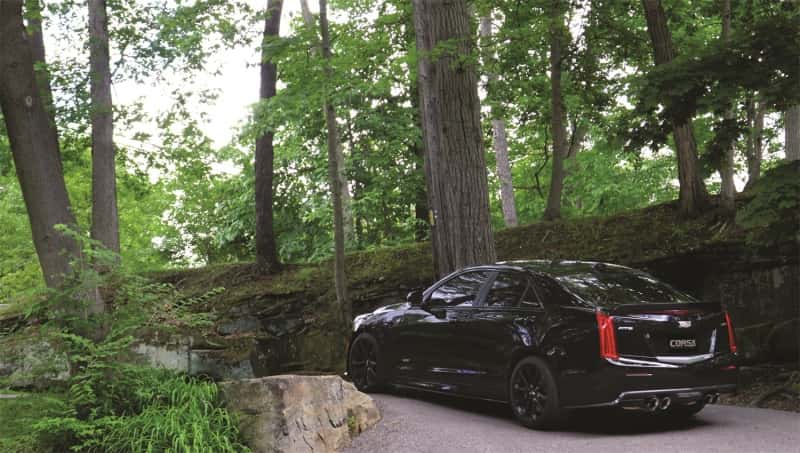 CORSA Performance — Corsa 2016-2019 Cadillac ATS-V 3.6T 4in Polished Sport Axle-Back Exhaust
Exhaust - view 6
