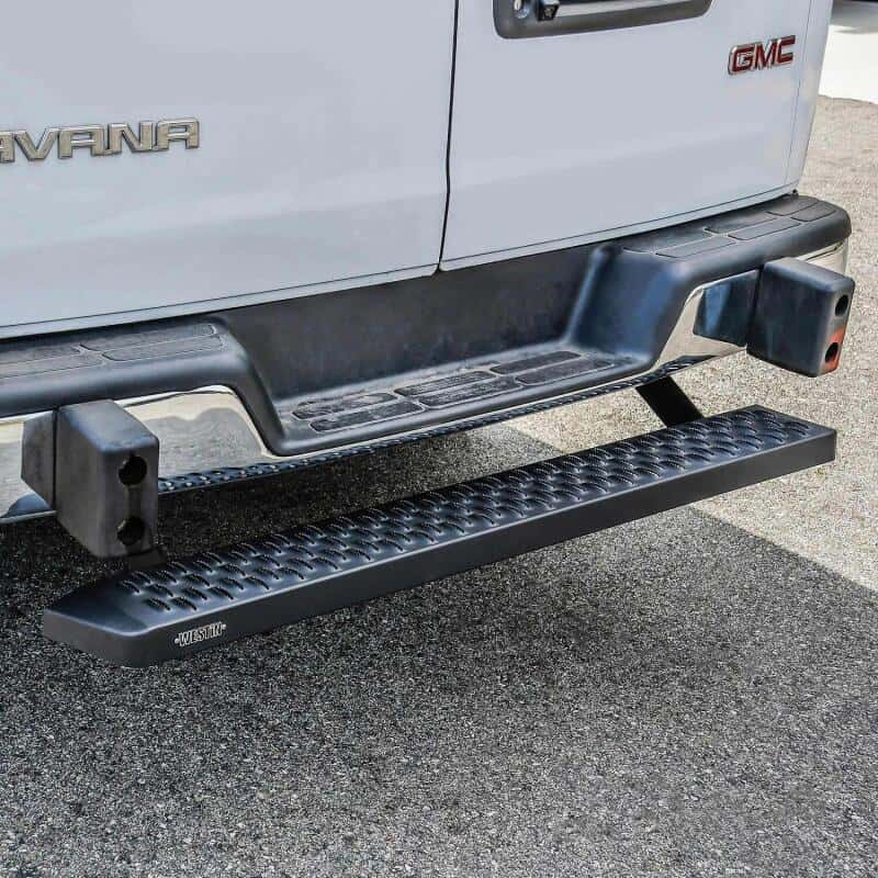 Westin — Westin Ford Transit Van 150/250/350 (Single 54in. Pass Door) Grate Steps Running Boards - Tex. Blk
Running Board - view 6