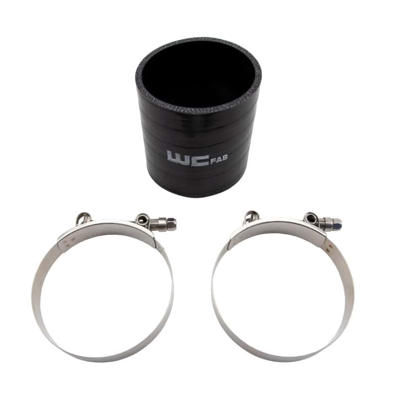 Wehrli — Wehrli 3.5in ID x 4in Long Silicone Boot and Clamp Kit
3.5x4 Boot&Clamp Kit - view 2