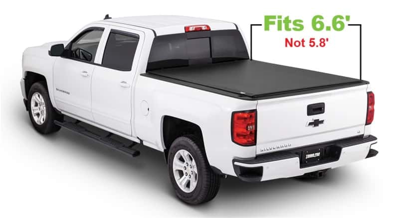 Tonno Pro — Tonno Pro 14-19 Chevy Silverado 1500 6.6ft Fleetside Lo-Roll Tonneau Cover
Lo-Roll Bed Cover - view 3
