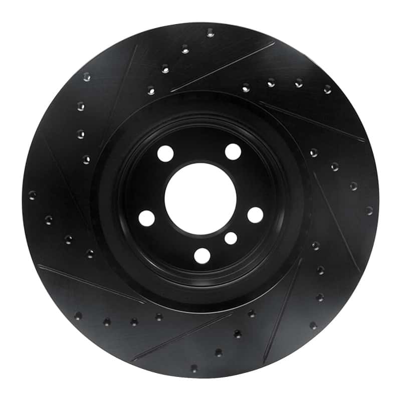 R1 Concepts — R1 12-20 BMW M240I Coupe & Convertible Rear Right Drilled & Slotted Black Brake Rotor
R1 Brake Rotor Drill - view 5