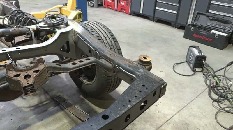 RustBuster — Rust Buster 2003-2009 Toyota 4Runner Rear Frame Repair Kit - Left - view 7