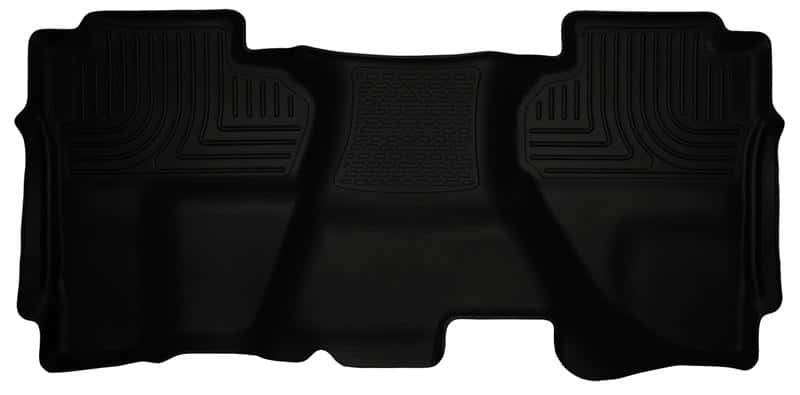 Husky Liners — Husky Liners 14 Chevrolet Silverado/14 GMC Sierra 1500 Weatherbeater Black 2nd Seat Floor Liner
FLOOR COVERINGS - view 2