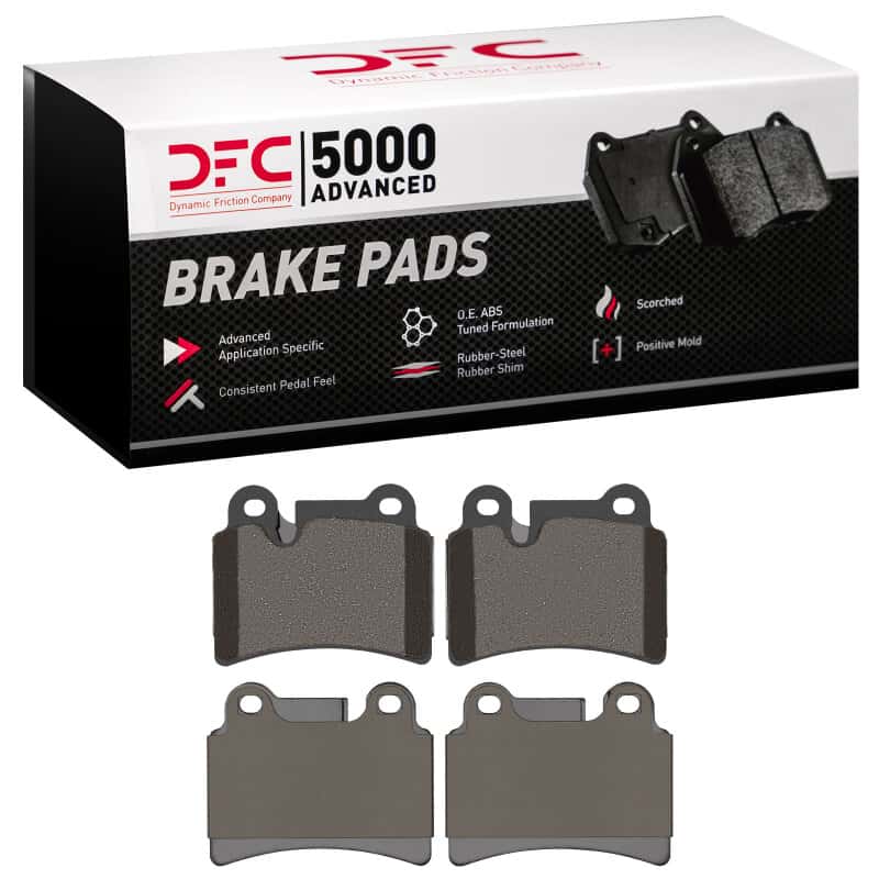 DFC — DFC 07-09 Volkswagen Touareg Rear 5000 Advanced Low Metallic Brake Pads
DFC Brake Pad Set - view 4