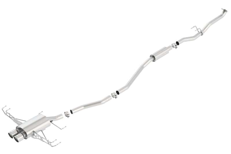 Borla — Borla 16-17 Honda Civic Sport 1.5L AT/MT Hatchback S-Type Catback Exhaust
Cat-Back System - view 3