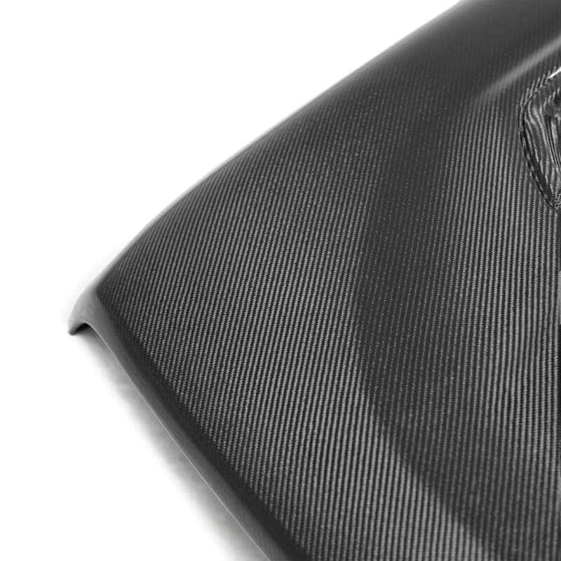 Anderson Composites — Anderson Composites 19-20 Jeep Wrangler Rubicon Type-OE Carbon Fiber Hood - view 4