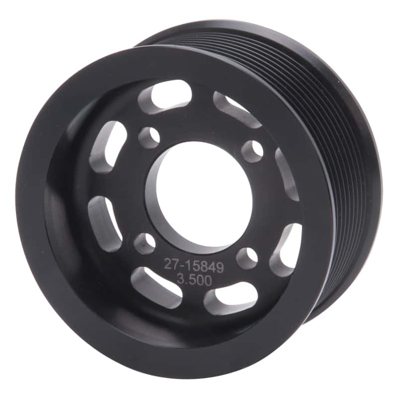 Edelbrock — Edelbrock Pulley Supercharger Enforcer 10 Rib 3 5In Black
SUPERCHARGER COMPONE - view 2