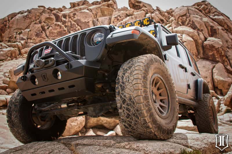 ICON — ICON 2018+ Jeep Wrangler JL / 2020+ JT Front Pro-Series Bumper Skid
SKID PLATE - view 5