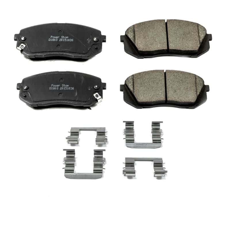 PowerStop — Power Stop 15-16 Hyundai Sonata Front Z17 Evolution Ceramic Brake Pads w/Hardware
Z17 Brake Pads - view 1