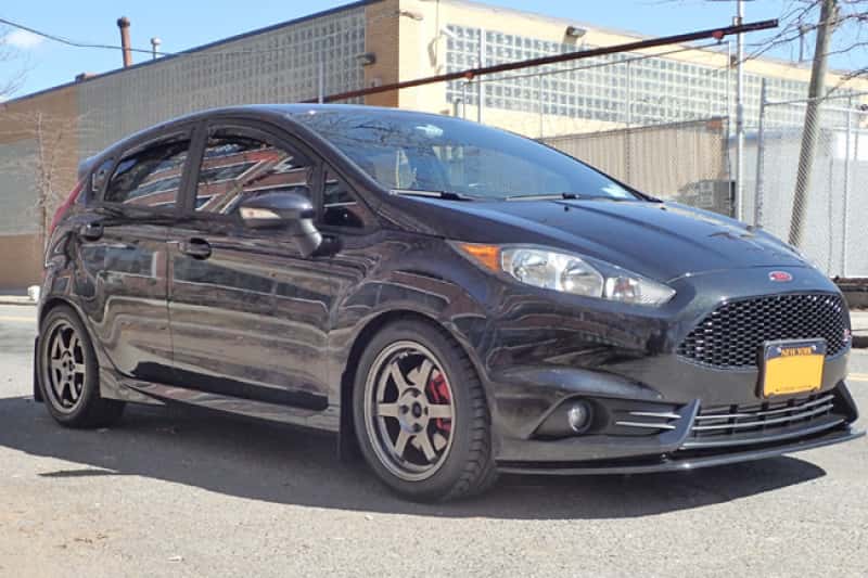Rally Armor — Rally Armor 13-19 Ford Fiesta ST Black UR Mud Flap w/Red Logo
Mud Flap - view 9