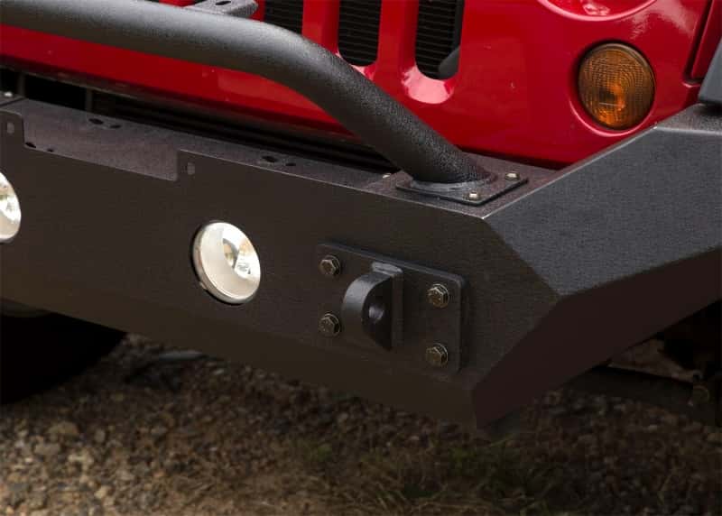 Rugged Ridge — Rugged Ridge Spartan Front Bumper HCE W/Overrider 07-18 Jeep Wrangler JK
OFFROAD_BUMPERS
Bumper- Front - view 6