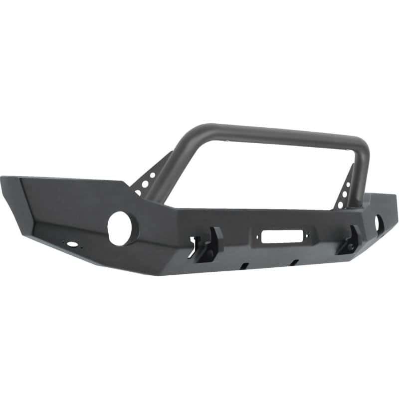 Westin — Westin 18-19 Jeep Wrangler JL WJ2 Full Width Front Bumper w/Bull Bar Textured Black
Bumper- Front
Bumper-Front - view 3