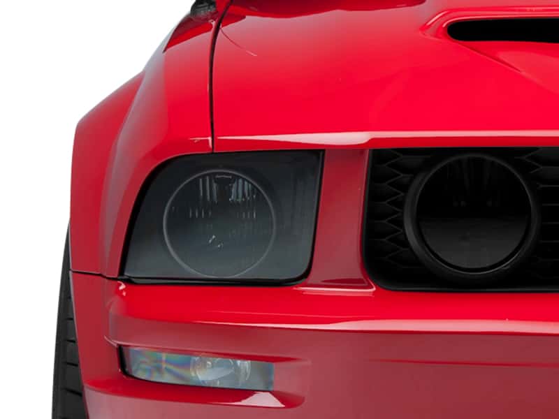 Raxiom — Raxiom 05-09 Ford Mustang GT V6 Axial Series CCFL Halo Projector Headlight- Blk Housing (Smkd Lens)
Headlights - view 3