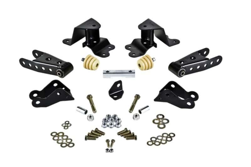 Belltech — Belltech SHACKLE AND HANGER KIT 1990-94 SS454/C-2500 SIX LUG
SHACKLE & HANGER KIT - view 1