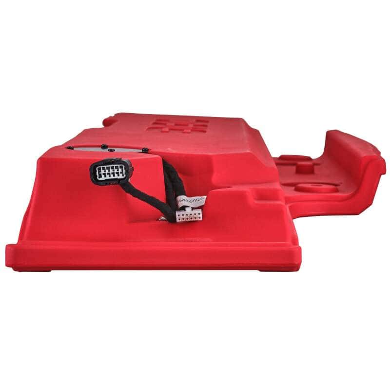 DS18 — DS18 2007-18 Jeep JK/JKU Soundbar Fits 4 x 8in Speakers (Not Included) Tweeters Drivers Included-Red - view 5