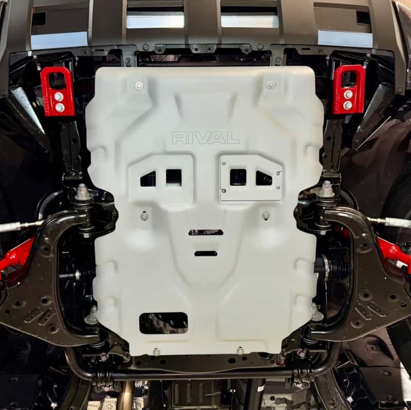Rival 4x4 — Rival 24-26 Toyota Tacoma Toyota 4Runner Toyota Land Cruiser Aluminum Engine Skid Plate - view 5
