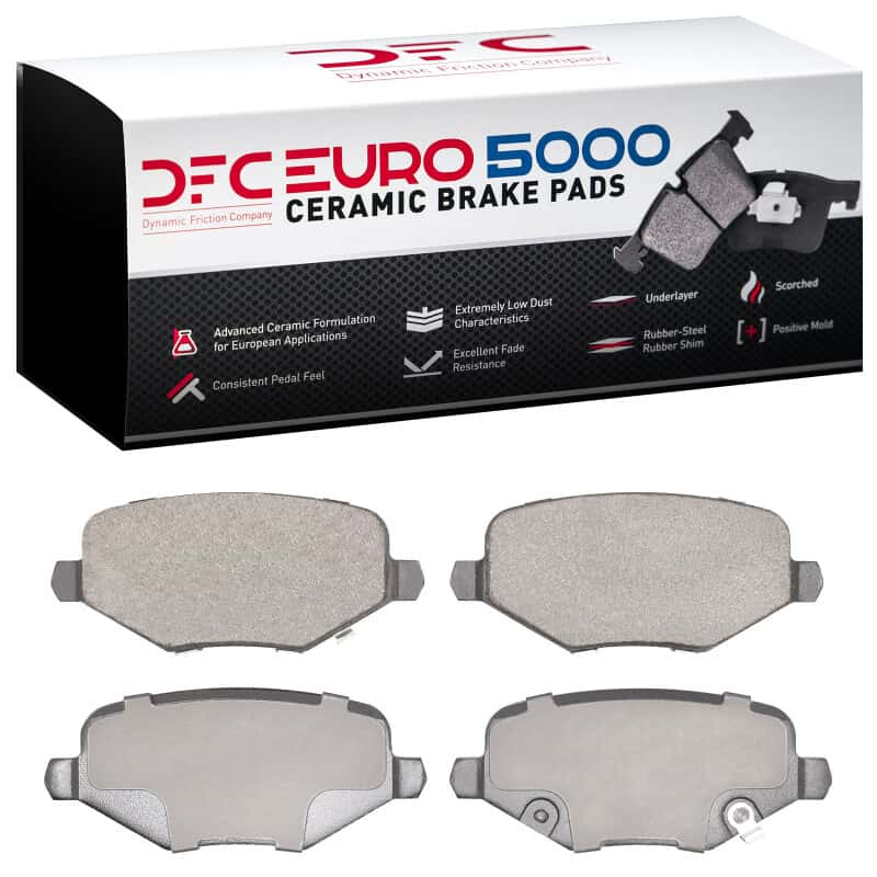 DFC — DFC 09-16 Chrysler Town & Country Rear Euro 5000 Ceramic Brake Pads
DFC Brake Pad Set - view 1